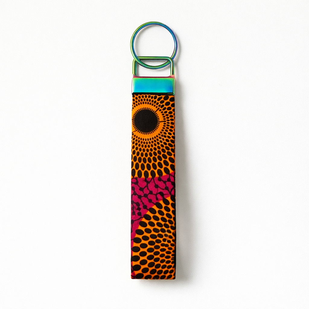 Porte-clé bracelet wax