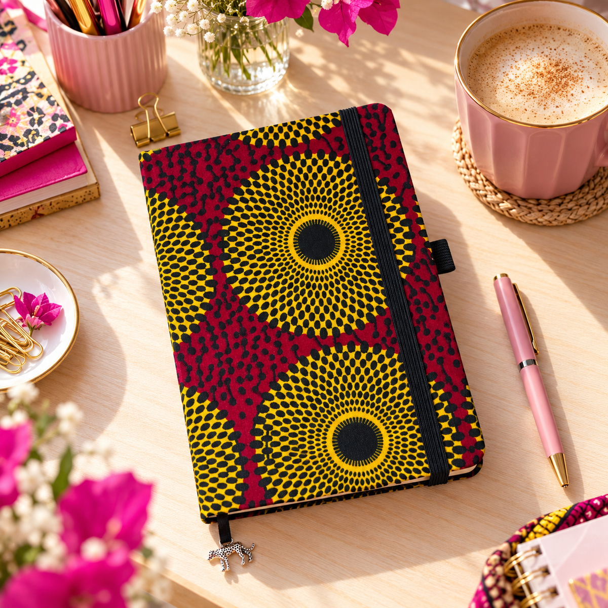 Bullet journal A5 en wax – 96 pages à points