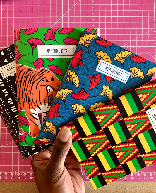 Carnet A6 (mini) Fait Main Bongo wild