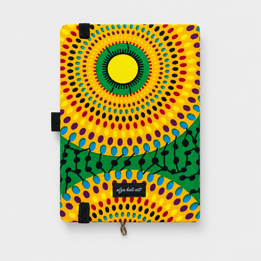 Carnet A5 ligné vert