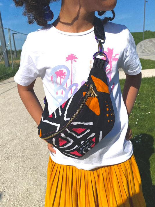 Sac banane ENFANT Bogolan – Mini Waah!