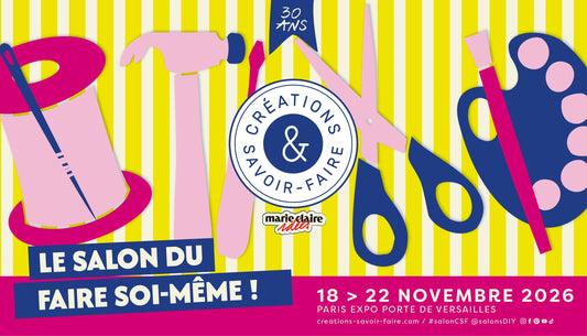 ✨ Je serai à Créations & Savoir-Faire 2026!