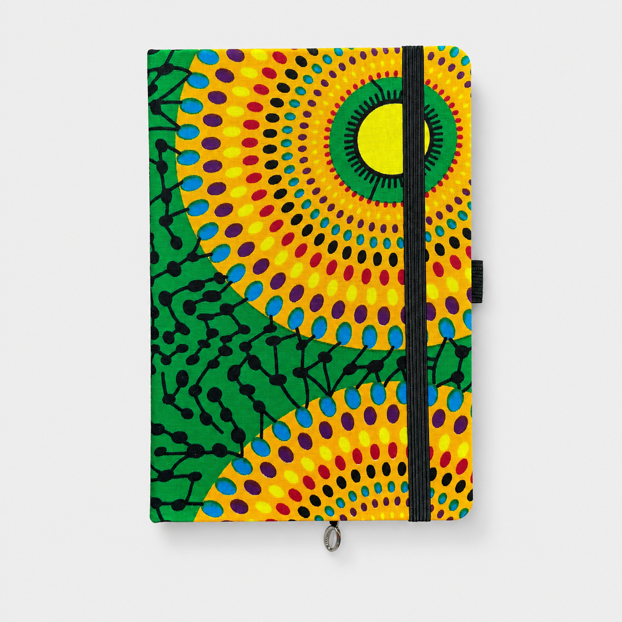 Carnet A5 ligné vert