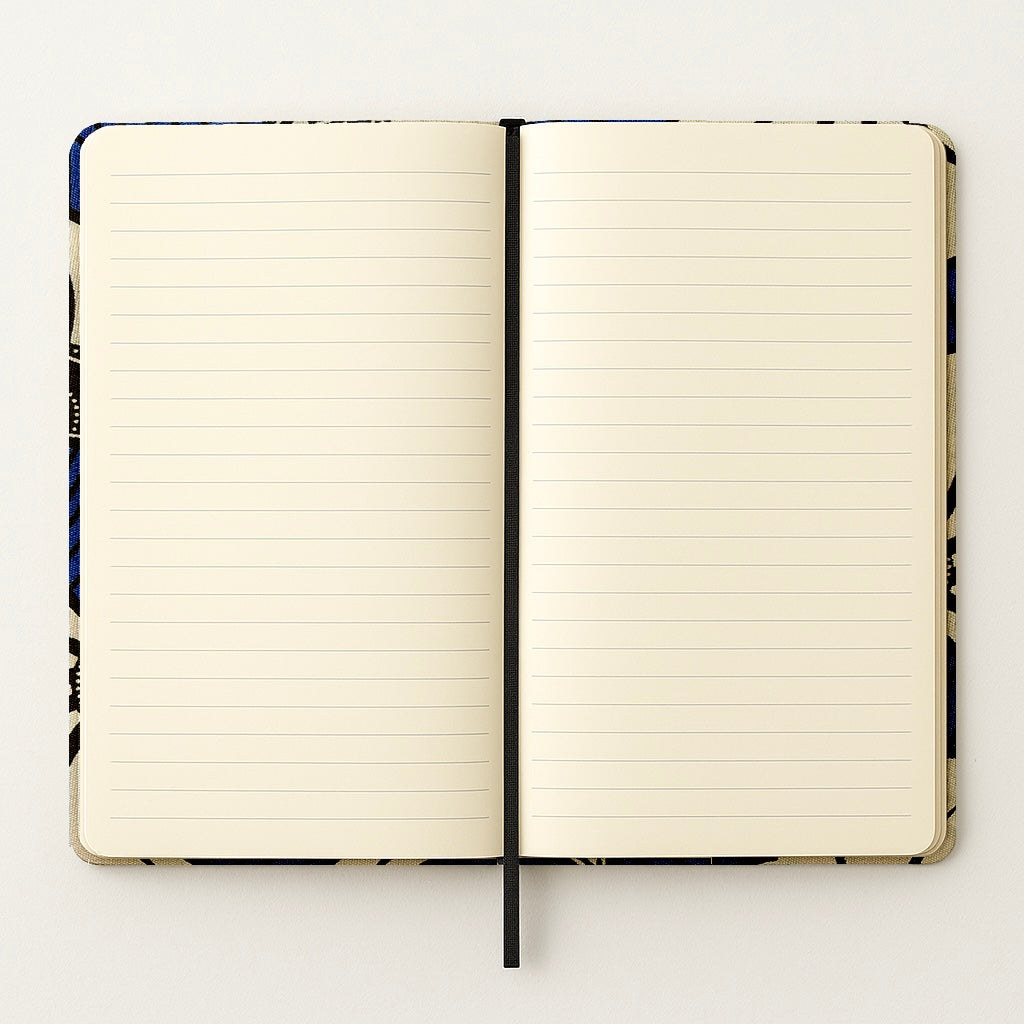 Carnet A5 ligné wax