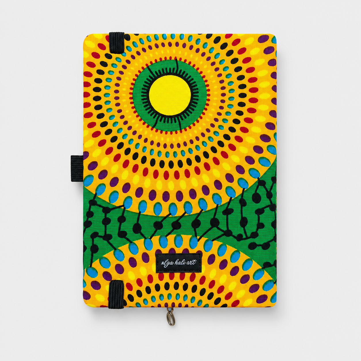 Carnet A5 ligné vert