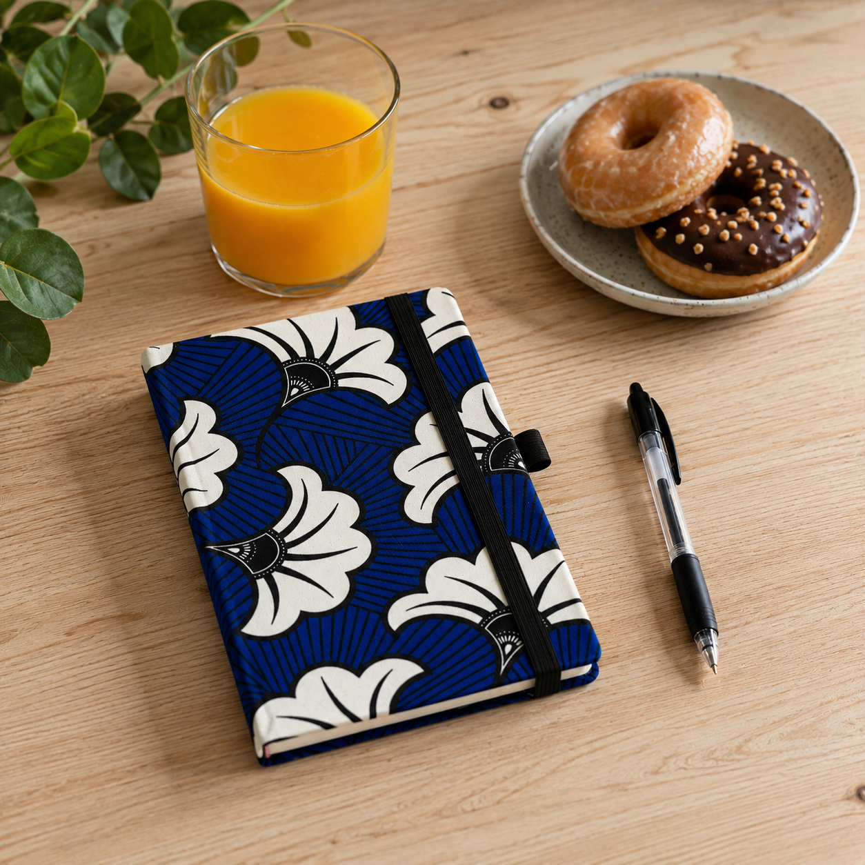 Carnet A5 ligné wax