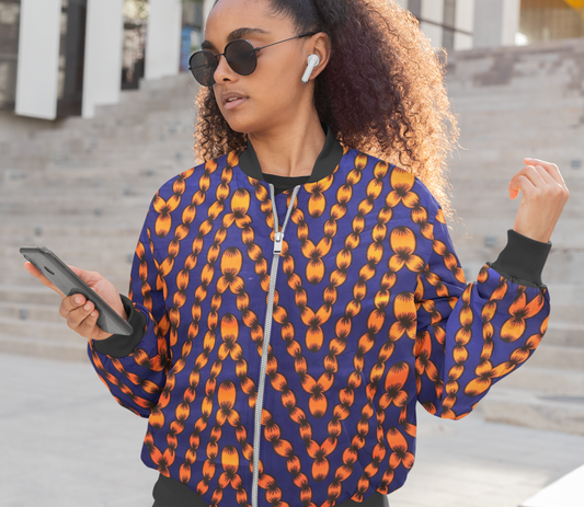 Veste Aviateur bomber wax